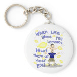 Funny Cartoon Break Up keychains