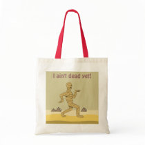 Funny Cartoon Egyptian Mummy Pyramids Custom Bags