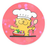 Funny Cartoon | Funny Kitty Chef stickers