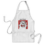 Funny Cartoon Monster Chef's Apron