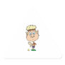 funny cartoon tennis player sticker
