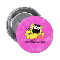 Funny Cat and Mouse buttons
