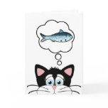 Funny Cat Birthday Card