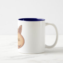 Funny Cat Face, <YOUR TEXT> Coffee Mug