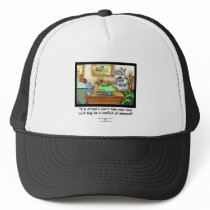 Funny Cat & Lawyer Truckers Cap Trucker Hat
