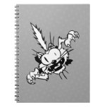Funny cat spiral note books