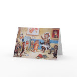 Funny Cats Card/ Invitation: The Naughty Puss