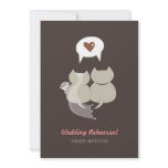 Funny Cats - Wedding Rehearsal invitation
