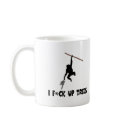 Funny chainsaw mugs