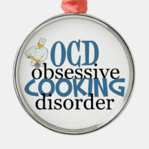 Funny Chef Christmas Tree Ornament