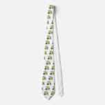 funny chef cooking gator alligator cartoon neck ties