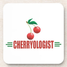 Funny Cherries Drink Coasters