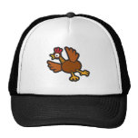funny chicken mesh hat