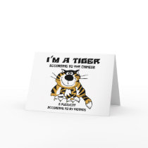 Funny Chinese Zodiac Tiger Gift