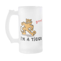 Funny Chinese Zodiac Tiger Coffee Mug