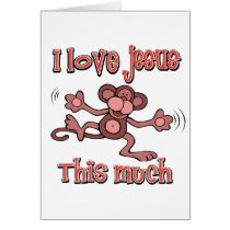 Funny Christian design Greeting Card
