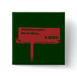 Funny Christmas Billboard button