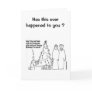 Funny Christmas Birthday Card