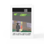 Funny Christmas Card: Christmas Lights