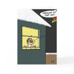 Funny Christmas Card: Prancer Delivers