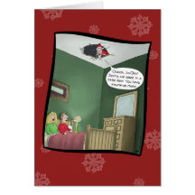 Funny Christmas Cards: The Accident