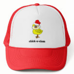 Funny Christmas chick hats