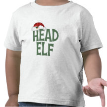 Funny Christmas Elf Toddler T-Shirt