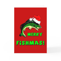Funny Christmas fishing
