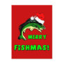 Funny Christmas fishing