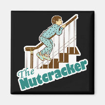 Funny Christmas Nutcracker Fridge Magnet