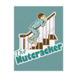 Funny Christmas Nutcracker postcards
