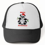 Funny Christmas Panda Bear hats