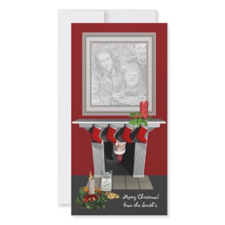 Funny Christmas Photo Card photocard