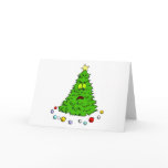 Funny Christmas Tree cards