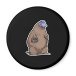 funny chubby platypus magnets