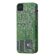 Funny circuit board iPhone 4 cover