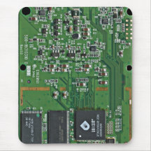 Funny circuit board mouse pads