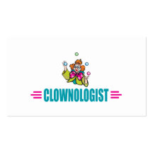 Funny Clown Business Card Templates