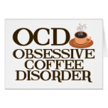 Funny Coffee Addict cards