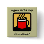 Funny coffee buttons