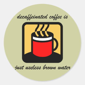 Funny Coffee Stickers and Sticker Designs - Zazzle UK