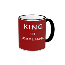 Funny Compliance Job Title and Boss Name Mugs
