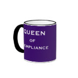 Funny Compliance Job Title & Female Boss Name Mug