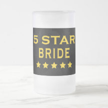 Funny Cool Brides : Five Star Bride Coffee Mug