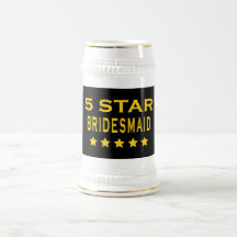 Funny Cool Bridesmaids : Five Star Bridesmaid Coffee Mug