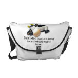 Funny Cow Saying Messenger Bag