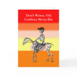 Funny cowboy birthday card