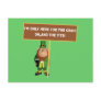 Funny craic postcard