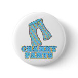 Funny Cranky Pants Design buttons