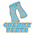 Funny Cranky Pants Design photo sculptures